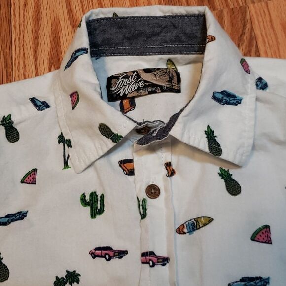 Tropical Vacation Watermelon Cactus Shirt - Picture 2 of 4